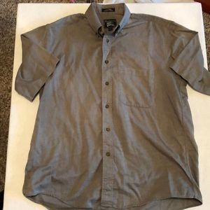 Burberry’s Button Pocket Short Sleeve Cotton Shirt